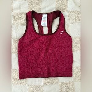 Gymshark Adapt Animal Seamless Crop Top - Medium